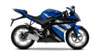 Yamaha YZF-R125 2009 - Blaue EU Version - Dekorset