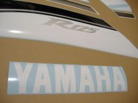 Yamaha YZF-R125 2009 - Blaue EU Version - Dekorset