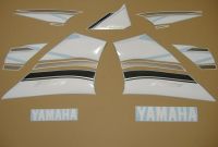 Yamaha YZF-R125 2009 - Blue EU Version - Decalset
