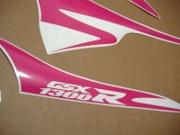 Suzuki Hayabusa GSX-1300R 2010-2011 - Pink - Custom-Dekorset