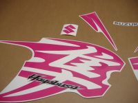 Suzuki Hayabusa GSX-1300R 2010-2011 - Pink - Custom-Decalset