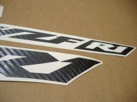 Yamaha YZF-R1 2002-2003 - Carbon - Custom-Decalset