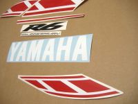 Yamaha YZF-R6 50th Anniversary - Rot - Custom-Dekorset