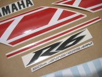 Yamaha YZF-R6 50th Anniversary - Rot - Custom-Dekorset