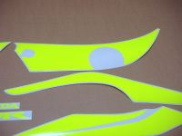 Honda CBR 1000RR 2008-2011 - Neon-Yellow - Custom-Decalset