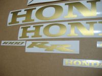 Honda CBR 1000RR - Gold - Custom-Decalset