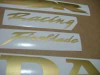 Honda CBR 1000RR - Gold - Custom-Decalset