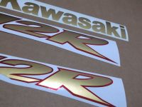 Kawasaki ZX-12R 2004 - Gold/Rot - Custom-Dekorset