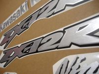 Kawasaki ZX-12R 2005 - Silber - Custom-Dekorset
