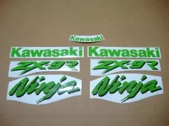 Kawasaki ZX-9R - Grün - Custom-Dekorset