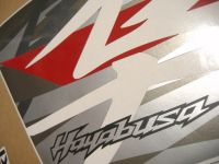 Suzuki Hayabusa 2012 - Weiße Version - Dekorset