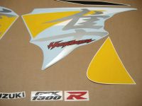 Suzuki Hayabusa 2013 - Yellow Version - Decalset