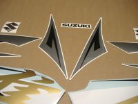 Suzuki Hayabusa 2013 - Weiße Version - Dekorset