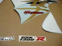 Suzuki Hayabusa 2013 - White Version - Decalset