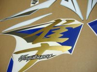 Suzuki Hayabusa 2014 - Blue Version - Decalset