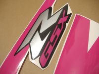 Suzuki GSX-R 600 2004-2005 - Pink - Custom-Decalset