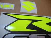 Suzuki GSX-R 600 Universal - Neon-Yellow - Custom-Decalset