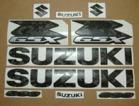 Suzuki GSX-R 600 Universal - Camouflage - Custom-Decalset