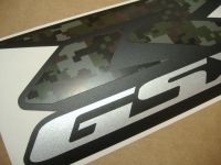 Suzuki GSX-R 600 Universal - Camouflage - Custom-Decalset