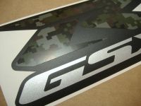 Suzuki GSX-R 750 Universal - Camouflage - Custom-Decalset