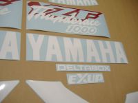 Yamaha YZF-1000R 1997 - Red/Black Version - Decalset