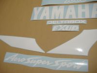 Yamaha YZF-1000R 1997 - Rot/Schwarze Version - Dekorset