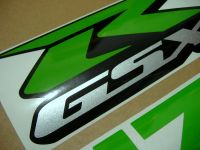 Suzuki GSX-R 1000 2005-2006 - Lime-Grün - Custom-Dekorset