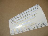Honda CBR 900RR 1993 - White/Purple/Red Version - Decalset
