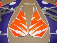 Honda CBR 900RR 1993 - Black/Orange/Purple Version - Decalset