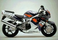 Honda CBR 919RR 1996 - Grau/Orange/Weiße Version - Dekorset