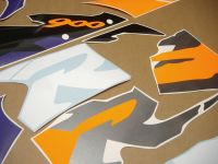 Honda CBR 919RR 1996 - Grey/Orange/White Version - Decalset