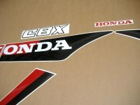 Honda CBX 750F 1985 - Silver Version - Decalset