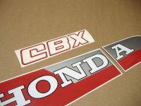 Honda CBX 750F 1986 - Schwarze Version - Dekorset