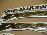 Kawasaki ZX-12R - Gold/Kohlegrau - Custom-Dekorset