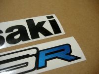 Kawasaki ZX-6R 2012 - Black - Custom-Decalset