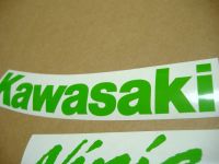 Kawasaki ZX-10R 2008 - Green - Custom-Decalset