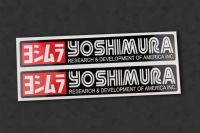 YOSHIMURA V1 exhaust-sticker heatproof, 2 pcs