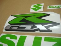 Suzuki GSX-R 600 Universal - Lime-Green - Custom-Decalset