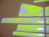 Honda CBR 250R - Neon-Gelb - Custom-Dekorset