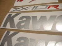 Kawasaki ZX-10R 2011 - Schwarze Version - Dekorset