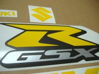 Suzuki GSX-R 1000 Universal - Yellow - Custom-Decalset