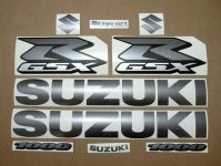 Suzuki GSX-R 1000 Universal - Graphitegrey - Custom-Decalset