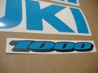 Suzuki GSX-R 1000 Universal - Lightblue - Custom-Decalset