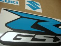 Suzuki GSX-R 1000 Universal - Lightblue - Custom-Decalset