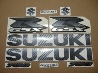 Suzuki GSX-R 750 Universal - Carbon - Custom-Decalset