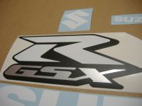Suzuki GSX-R 750 Universal - Weiß - Custom-Dekorset