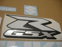 Suzuki GSX-R 750 Universal - White - Custom-Decalset