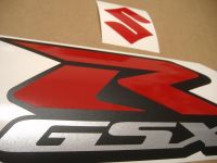 Suzuki GSX-R 750 Universal - Red - Custom-Decalset