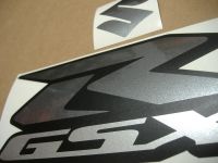 Suzuki GSX-R 750 Universal - Graphitegrey - Custom-Decalset