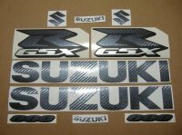 Suzuki GSX-R 600 Universal - Carbon - Custom-Decalset